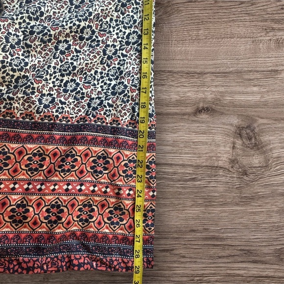 NWT Sim & Sam Bohemian Patterned Wide-Leg Pants NWT - Picture 5 of 6